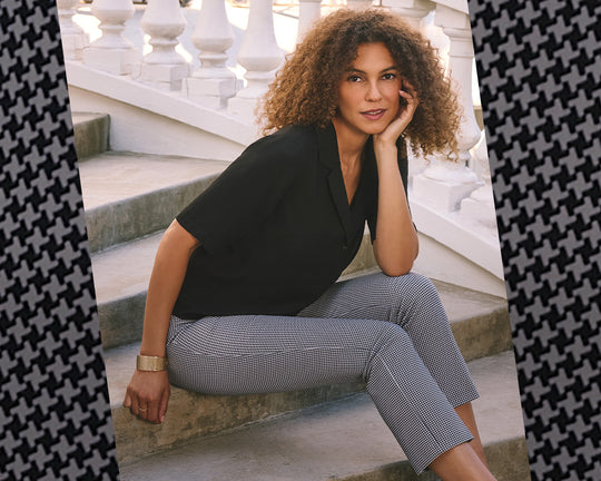 Click here to shop women's ponte styles.