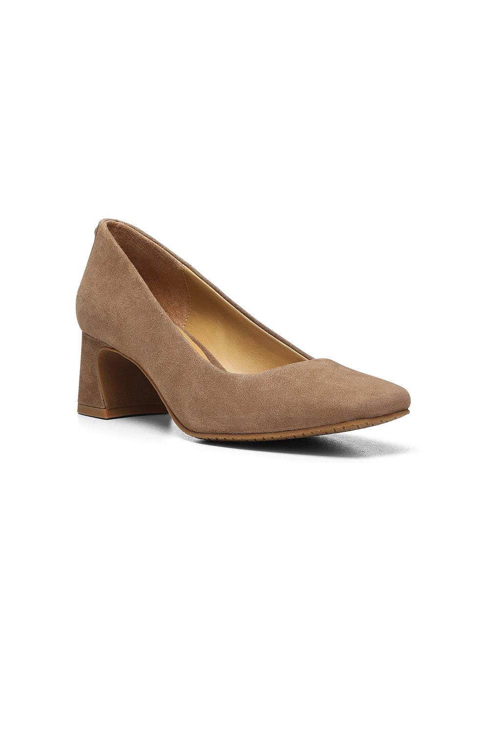 NYDJ Fay Pumps In Kid Suede - Mink