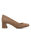 NYDJ Fay Pumps In Kid Suede - Mink