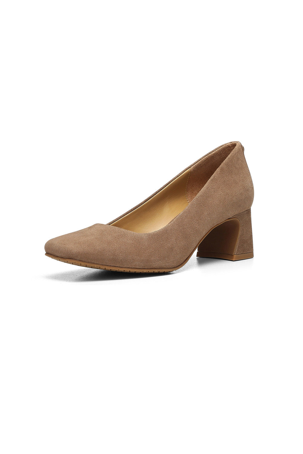 NYDJ Fay Pumps In Kid Suede - Mink