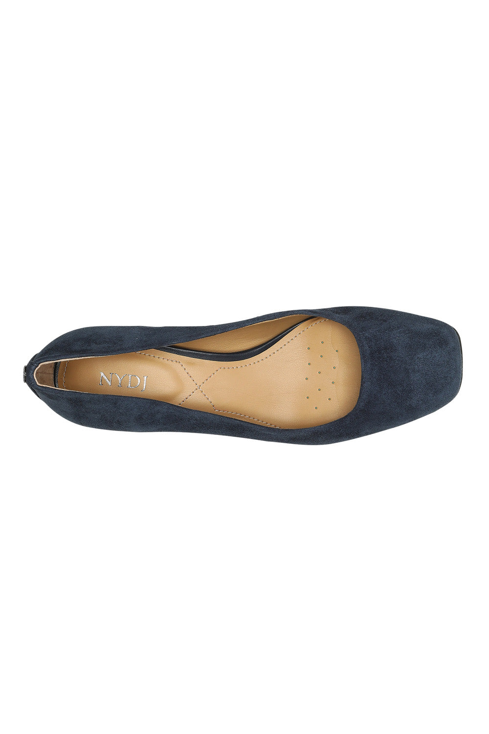 NYDJ Fay Pumps In Kid Suede - Navy