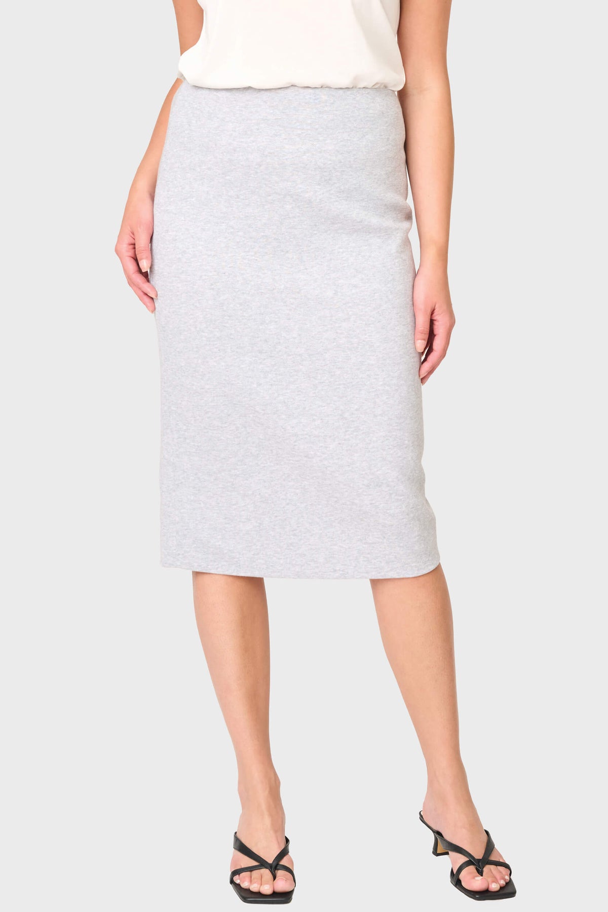NYDJ Notch Midi Skirt by Gibsonlook  - Notch Midi Skirt by Gibsonlook