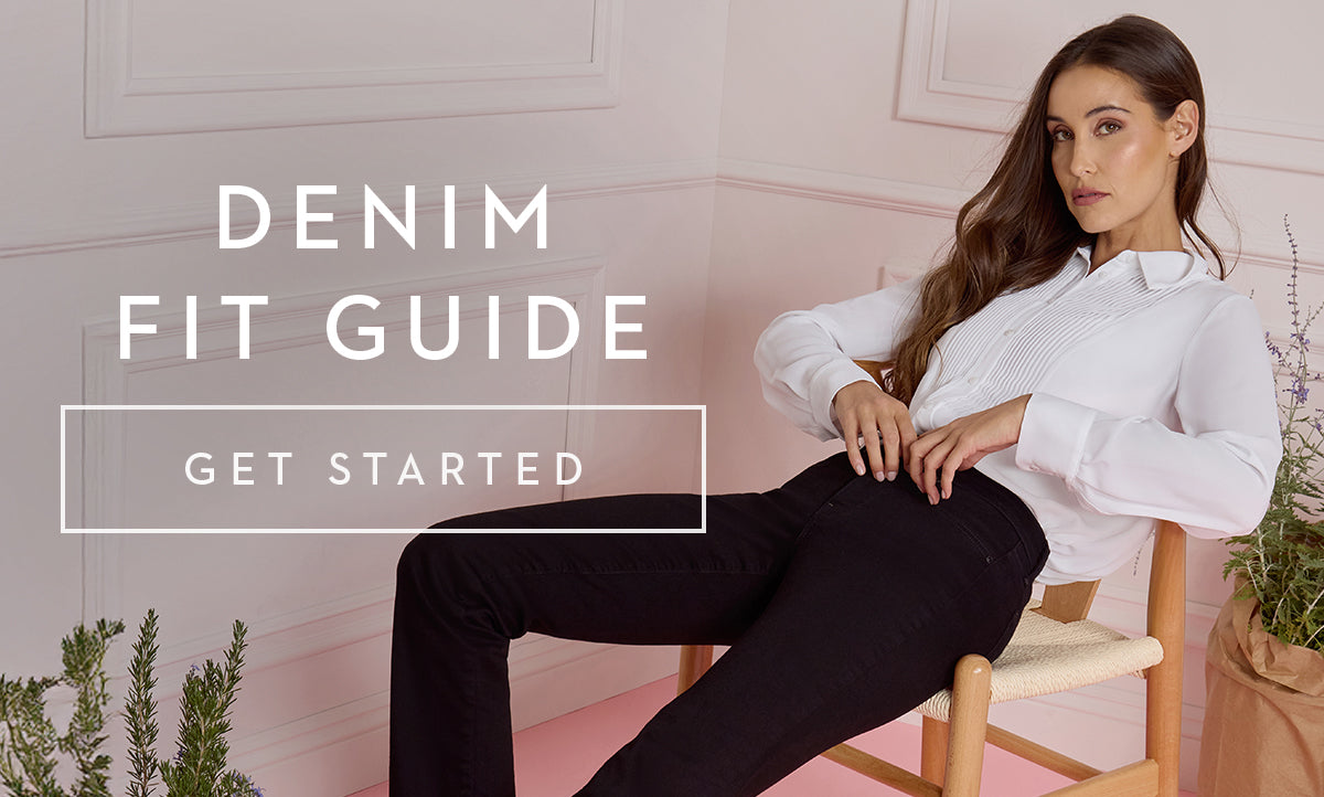 Click here to view our women's denim fit guide.