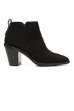 NYDJ Jolene Booties In Suede - Black