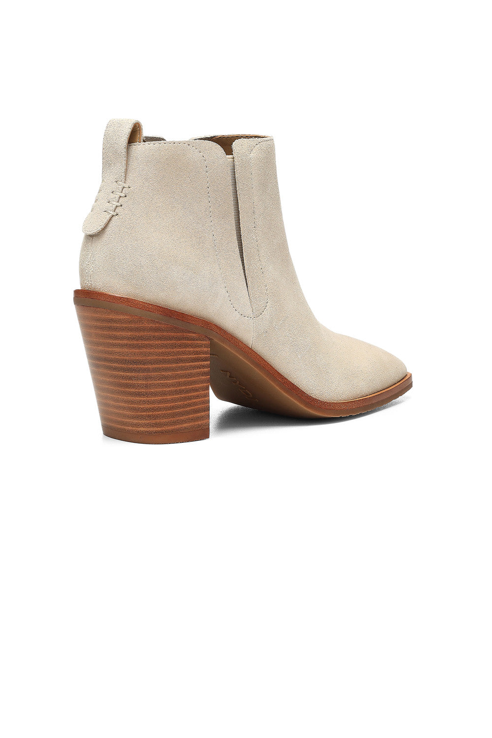 NYDJ Jolene Booties In Suede - Sand