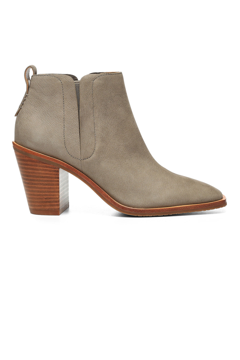 NYDJ Jolene Booties In Leather - Taupe