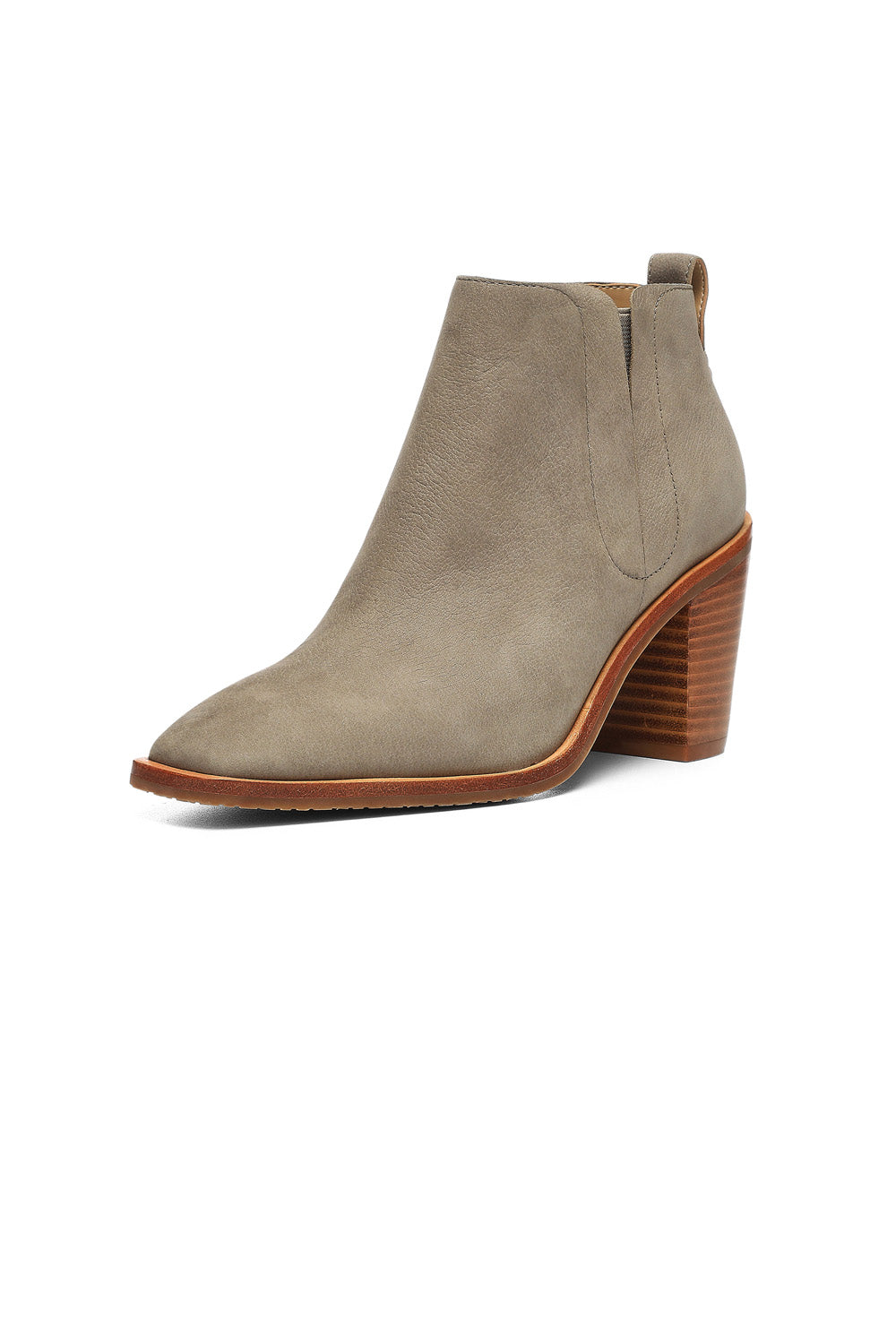 NYDJ Jolene Booties In Leather - Taupe