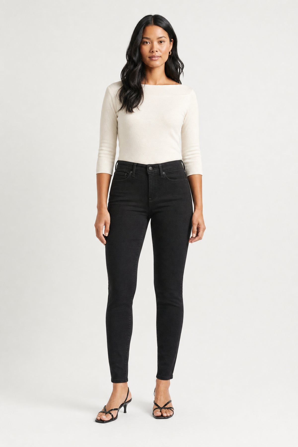 NYDJ Ami Skinny Jeans  - Black