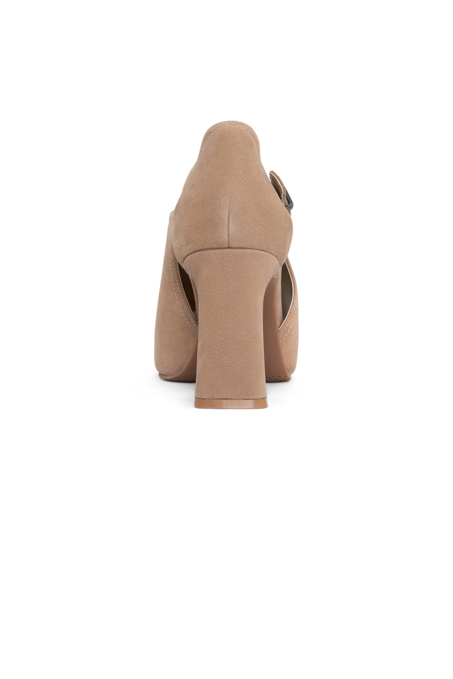 NYDJ Larlie Block Heel Sandals In Suede - Taupe
