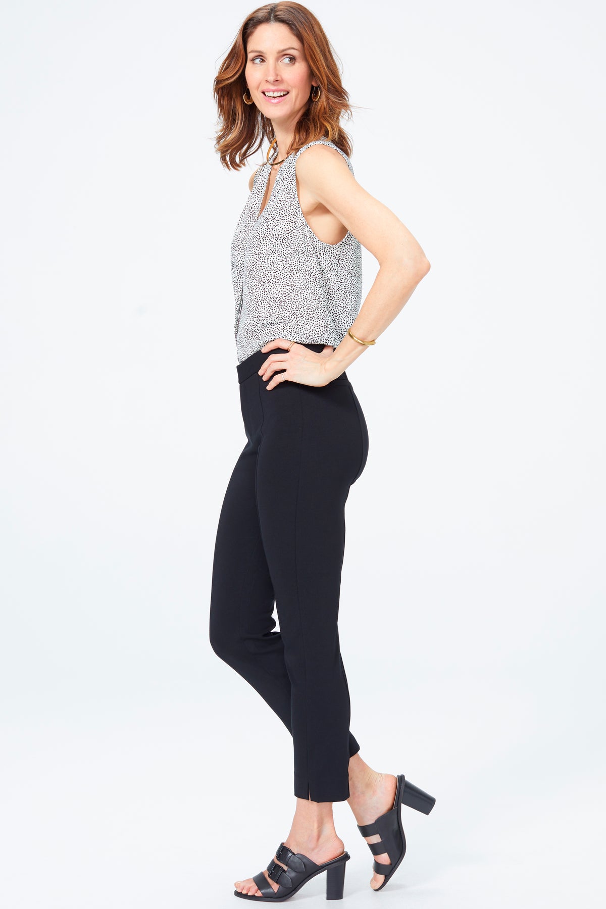 Women's Black Ankle Pants