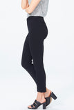 NYDJ Ankle Pants In Ponte Knit - Black