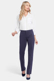 NYDJ Slim Trouser Pants In Ponte Knit - Oxford Navy