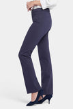 NYDJ Slim Trouser Pants In Ponte Knit - Oxford Navy