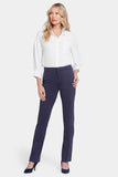 NYDJ Slim Trouser Pants In Ponte Knit - Oxford Navy