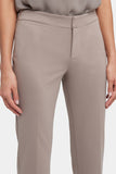 NYDJ Slim Trouser Pants In Ponte Knit - Saddlewood