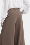 NYDJ Whitney Trouser Pants In Ponte Knit With Super High Rise - Dark Wood