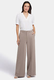 NYDJ Whitney Trouser Pants In Ponte Knit With Super High Rise - Saddlewood