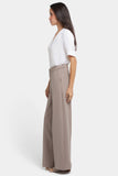 NYDJ Whitney Trouser Pants In Ponte Knit With Super High Rise - Saddlewood