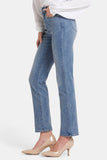 NYDJ Marilyn Straight Jeans With High Rise And 31" Inseam - Hayden Valley