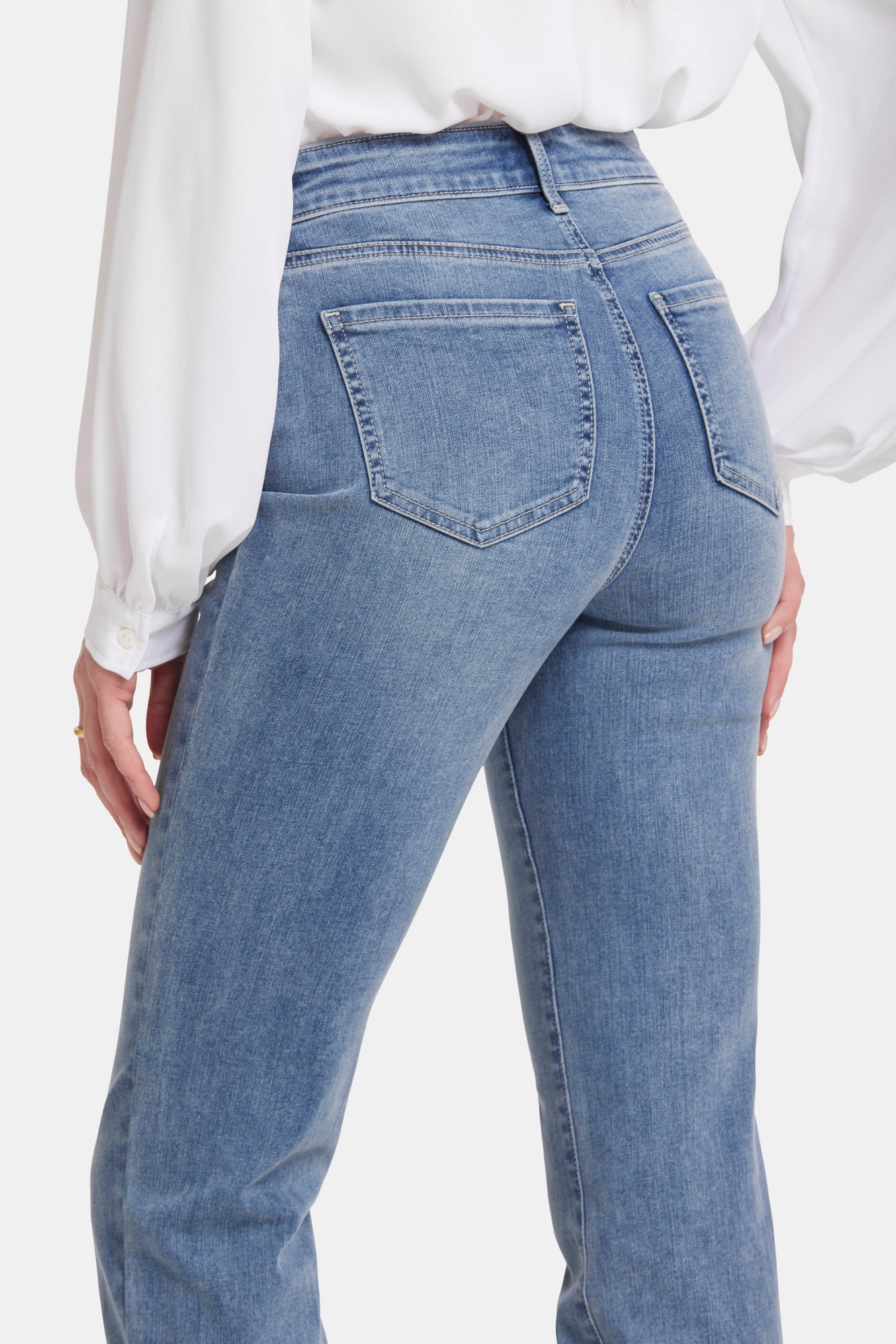 NYDJ Marilyn Straight Jeans With High Rise And 31