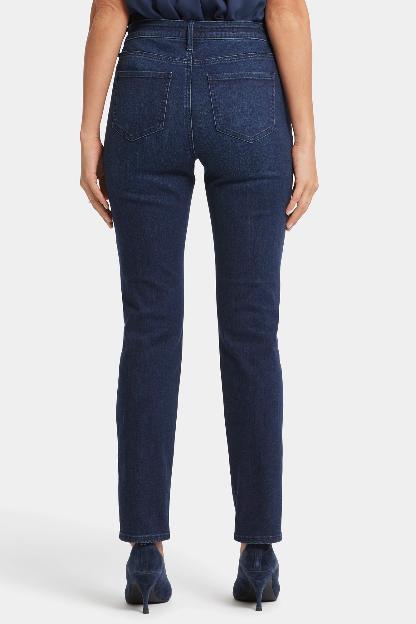 NYDJ Sheri Slim Jeans With High Rise - Basin