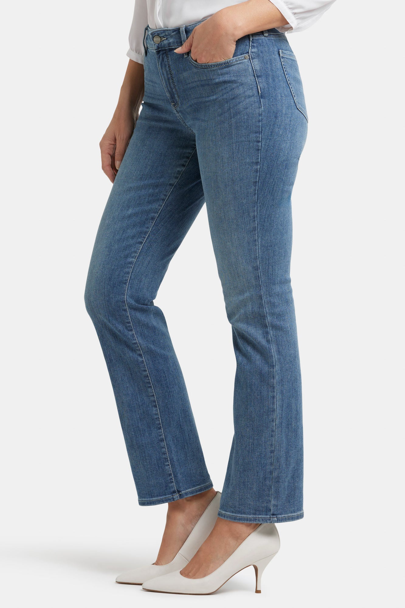 NYDJ Marilyn Straight Jeans  - Heyburn Wash