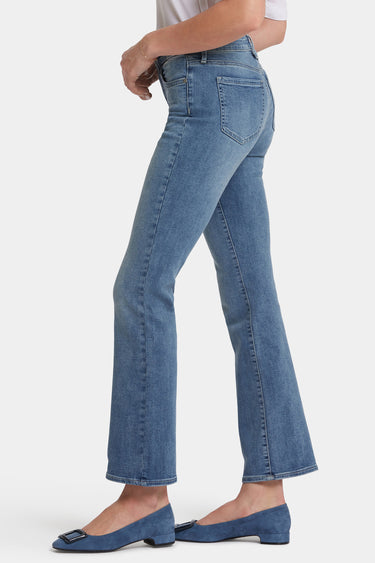 NYDJ Barbara Bootcut Jeans With Short Inseam  - Heyburn Wash