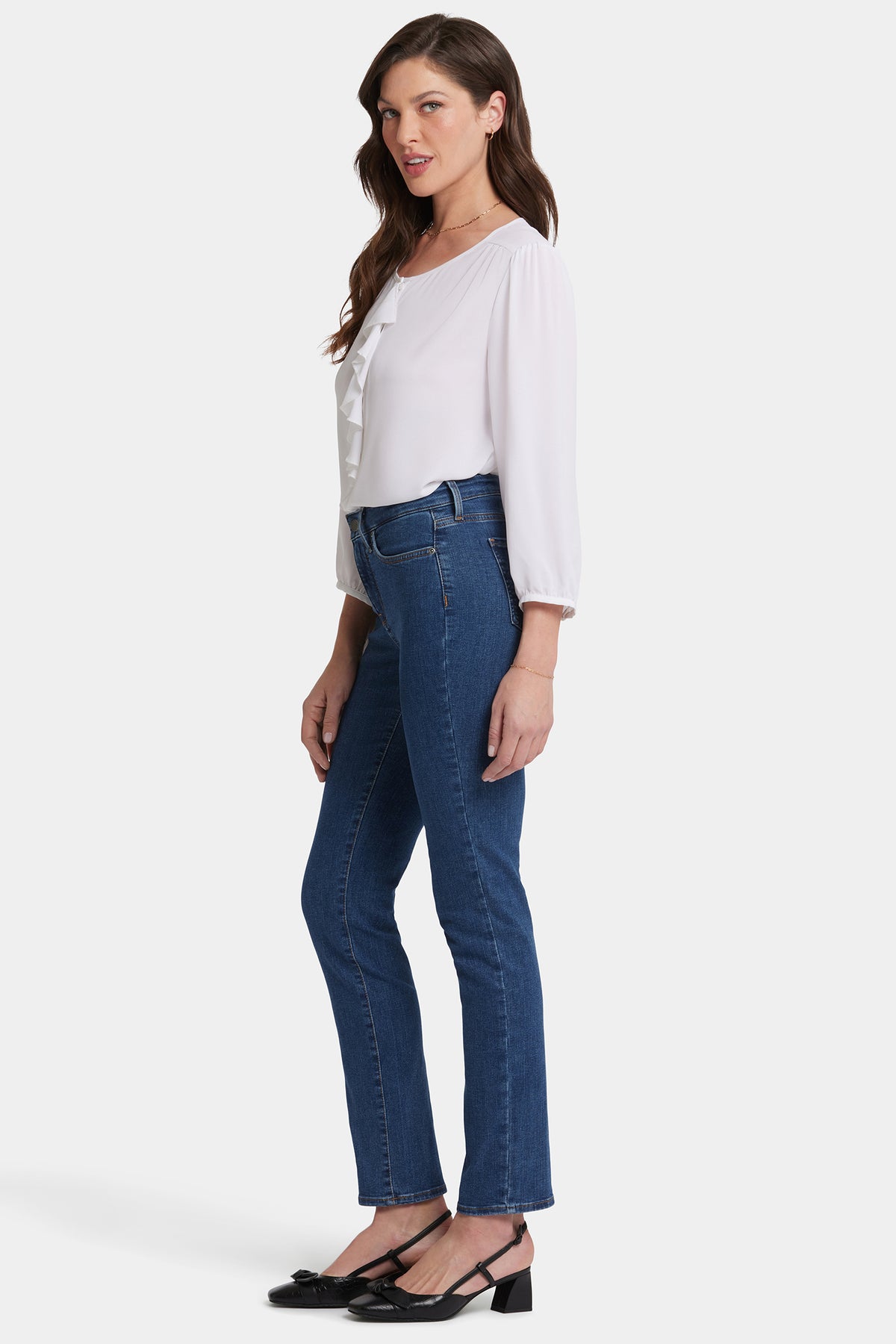 NYDJ Sheri Slim Jeans  - Batik Blue