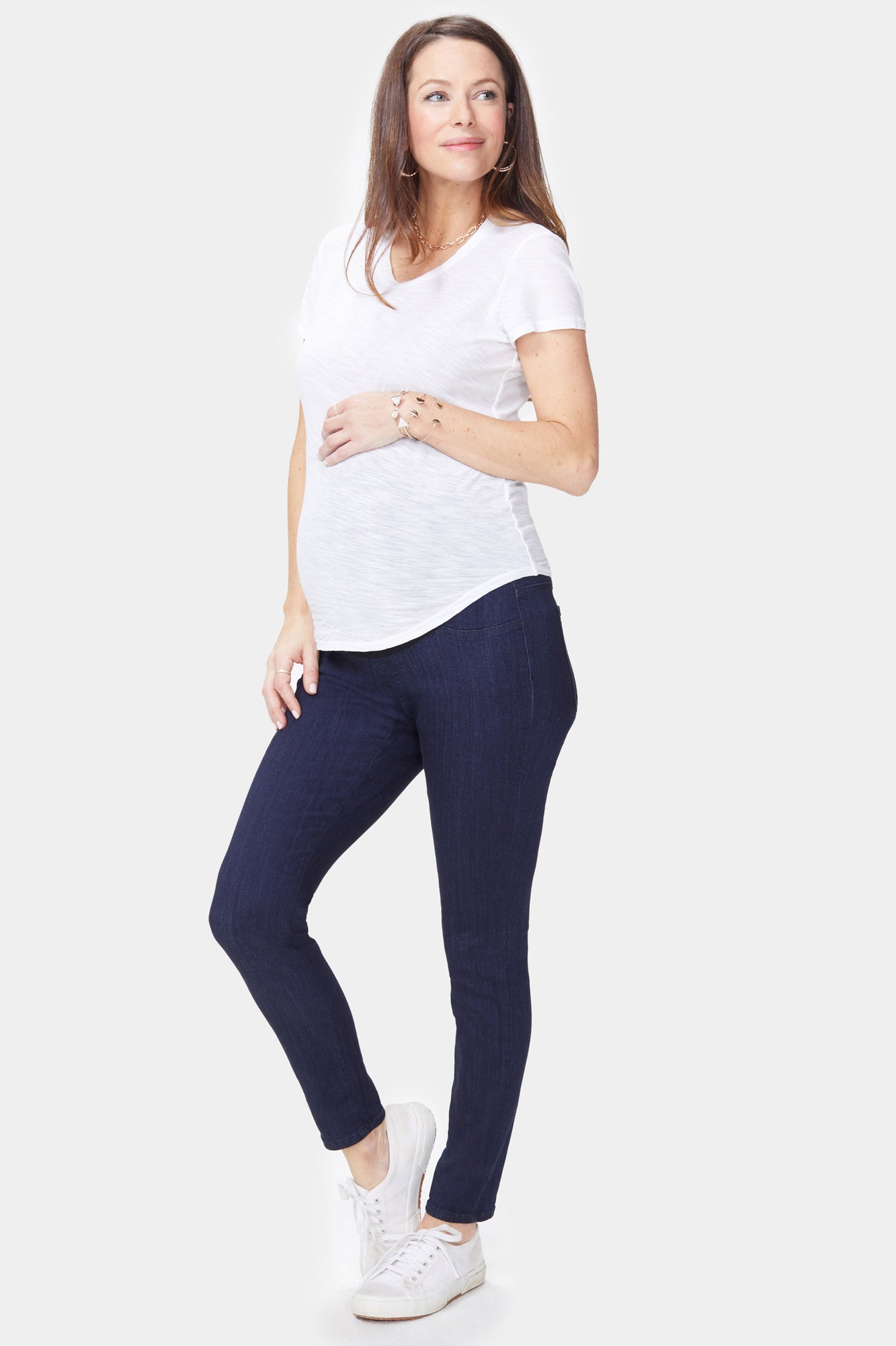 NYDJ Ami Skinny Maternity Jeans In Sure Stretch® Denim - Mabel