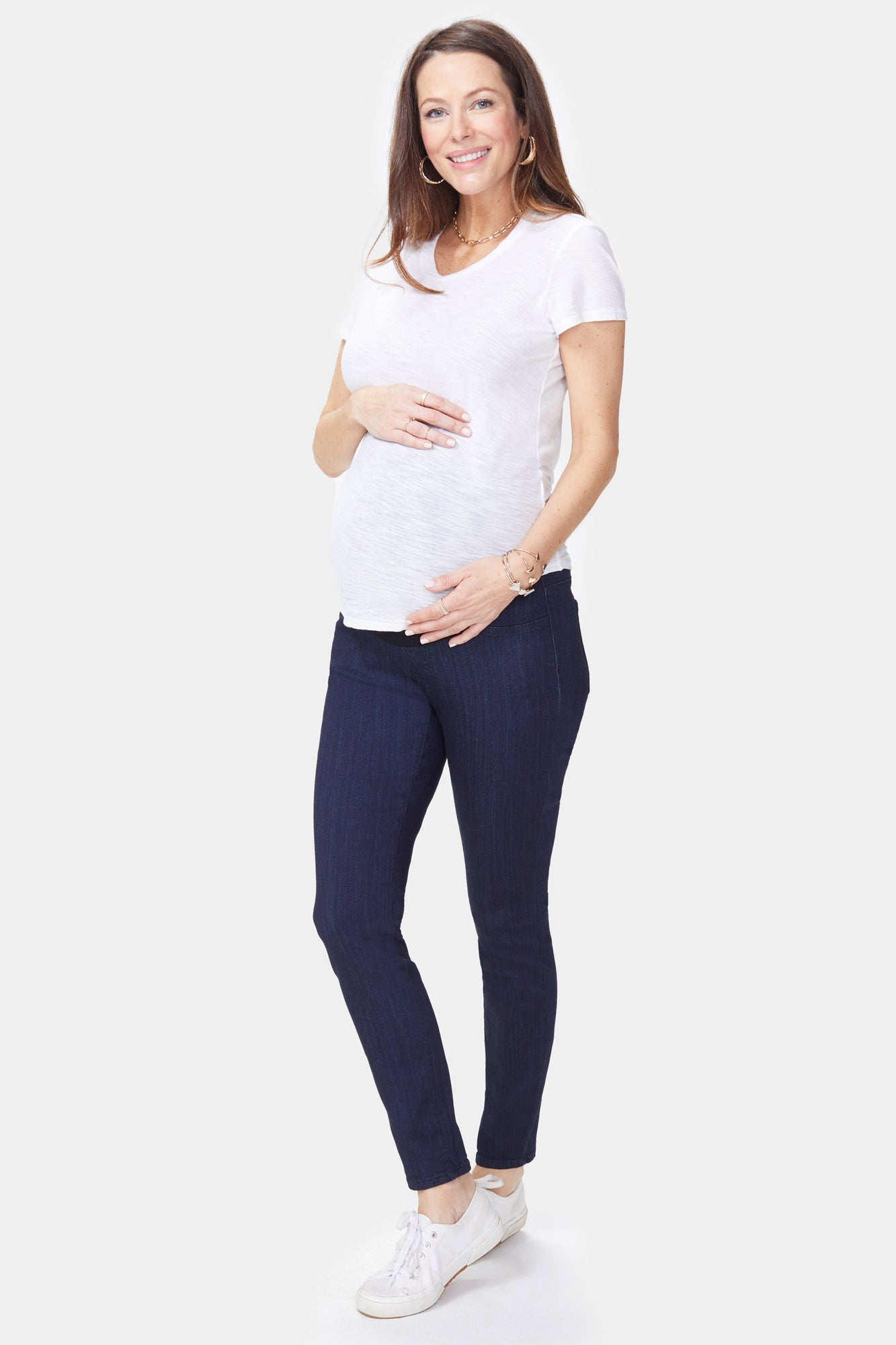 NYDJ Ami Skinny Maternity Jeans In Sure Stretch® Denim - Mabel