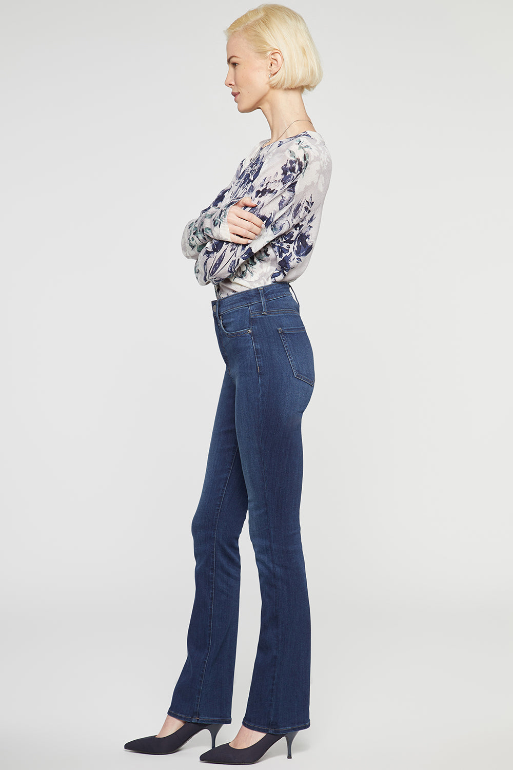 NYDJ Slim Bootcut Jeans In Sure Stretch® Denim - Blue Moon