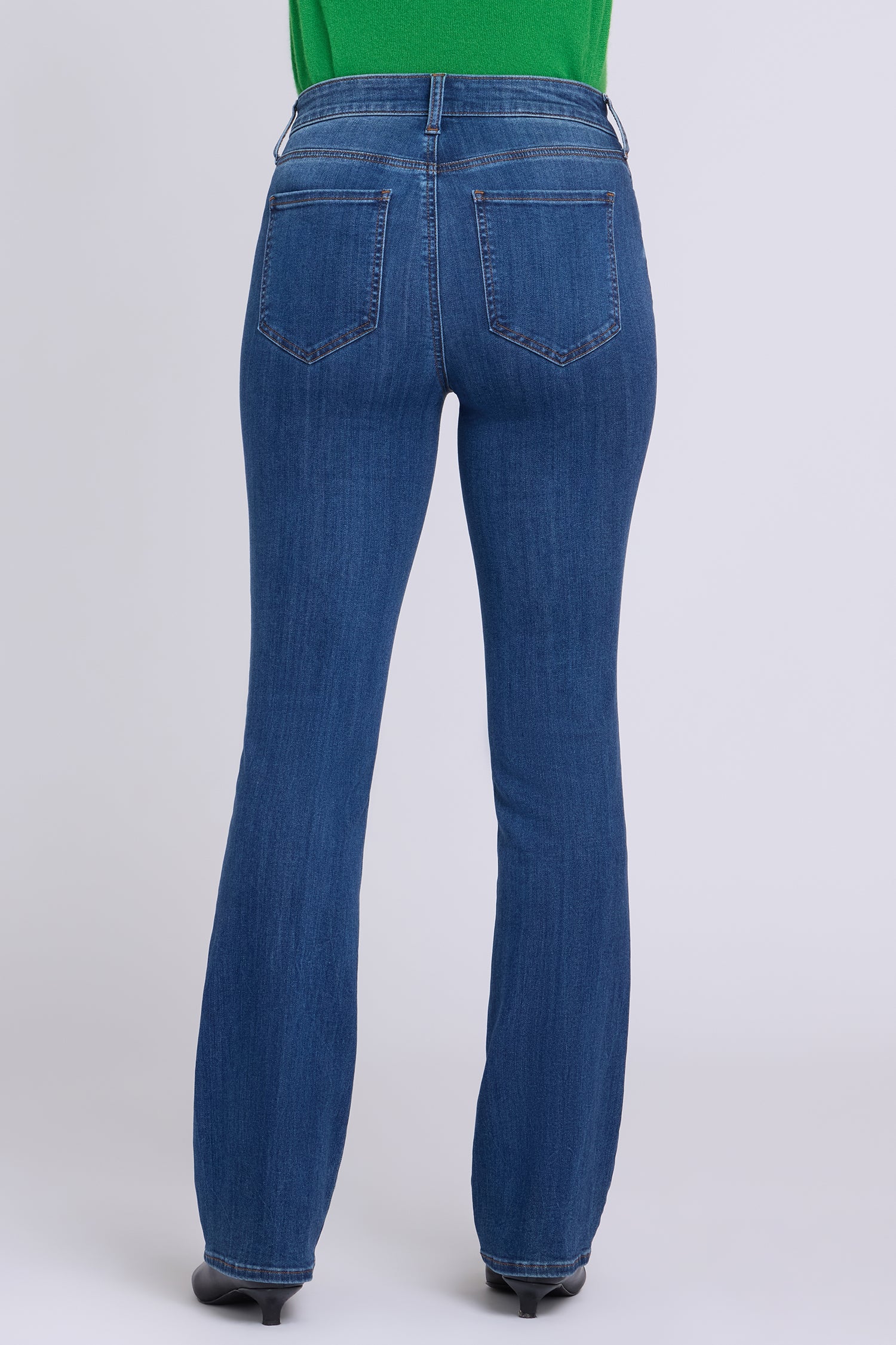 NYDJ Billie Mini Bootcut Jeans In Sure Stretch® Denim With High Rise - Elm