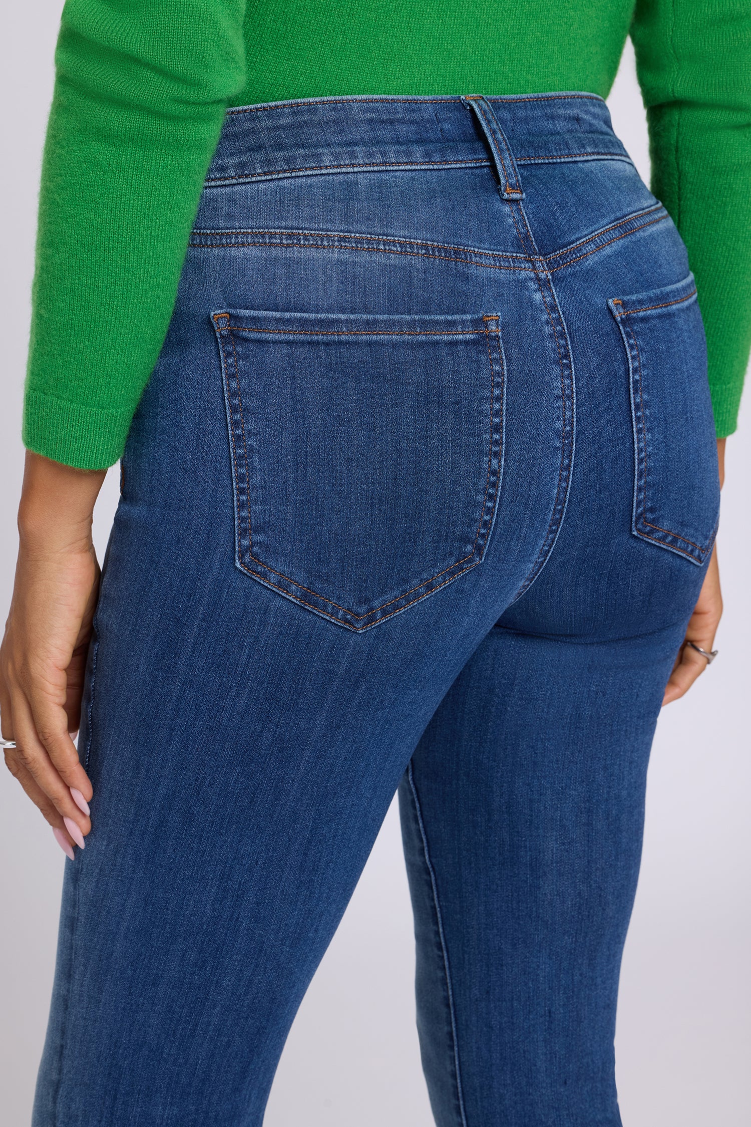 NYDJ Billie Mini Bootcut Jeans In Sure Stretch® Denim With High Rise - Elm