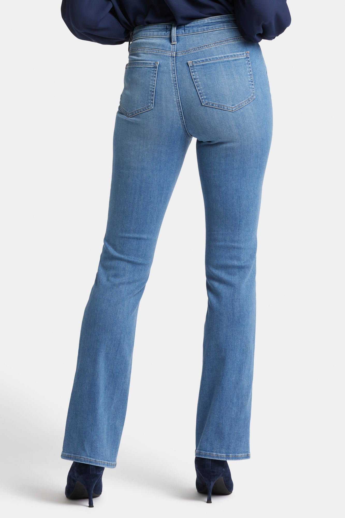 NYDJ Billie Mini Bootcut Jeans In Sure Stretch® Denim With High Rise - Water Canyon