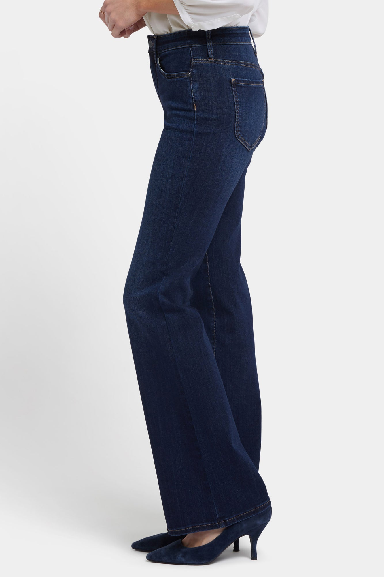 NYDJ Ava Flared Jeans In Sure Stretch® Denim With High Rise - River Bridge