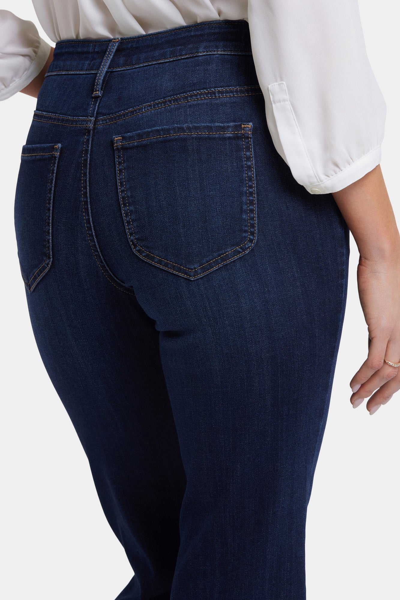 NYDJ Ava Flared Jeans In Sure Stretch® Denim With High Rise - River Bridge