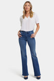 NYDJ Ava Flared Jeans In Sure Stretch® Denim With Front Patch Pockets - Tideway