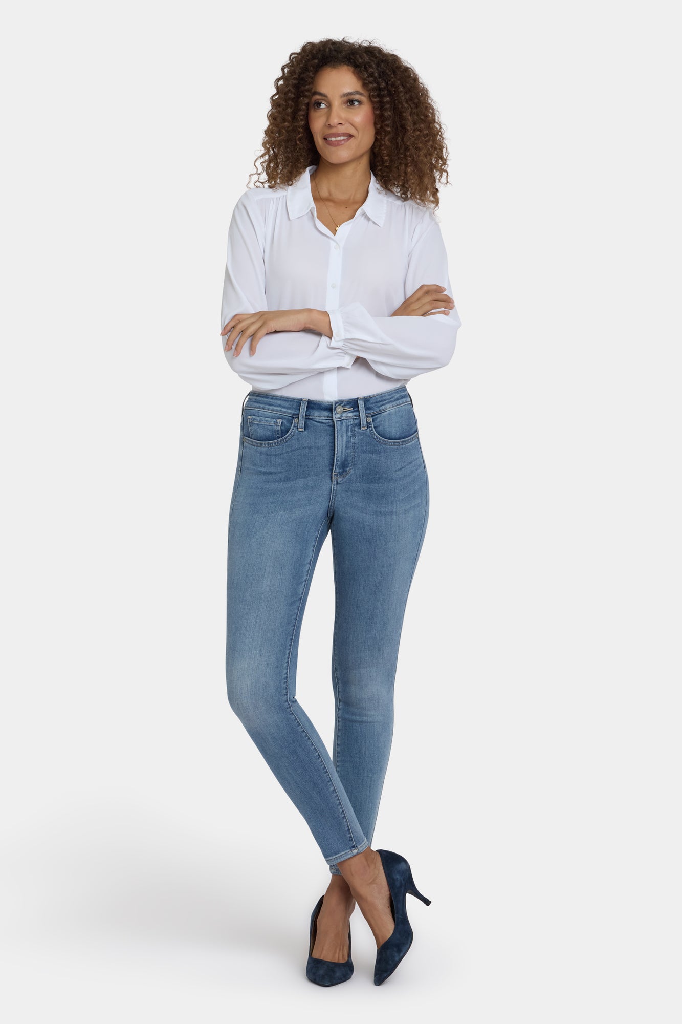 NYDJ Ami Skinny Jeans In Sure Stretch® Denim - Atmosphere