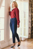 NYDJ Ami Skinny Jeans In Sure Stretch® Denim With High Rise And Double Belt Loop - Ink Skyline