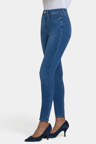 NYDJ Ami Skinny Jeans In Sure Stretch® Denim With High Rise And Double Belt Loop - Opera Blue