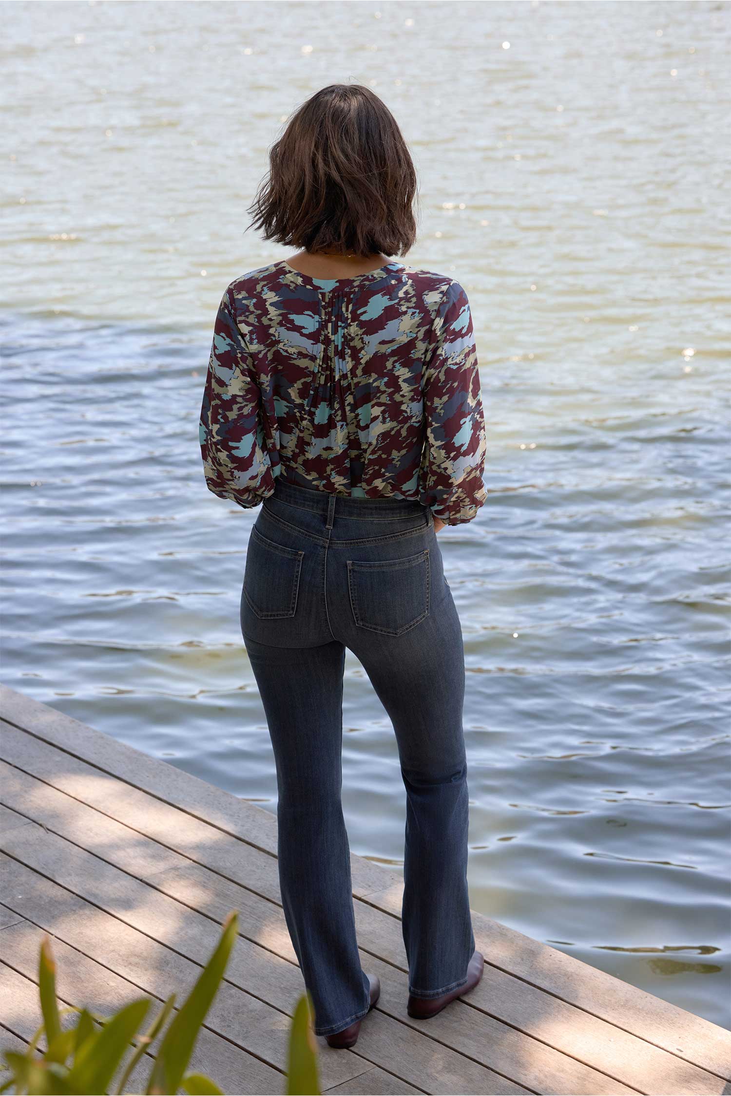 NYDJ Barbara Bootcut Jeans In Sure Stretch® Denim With High Rise - Serendipity
