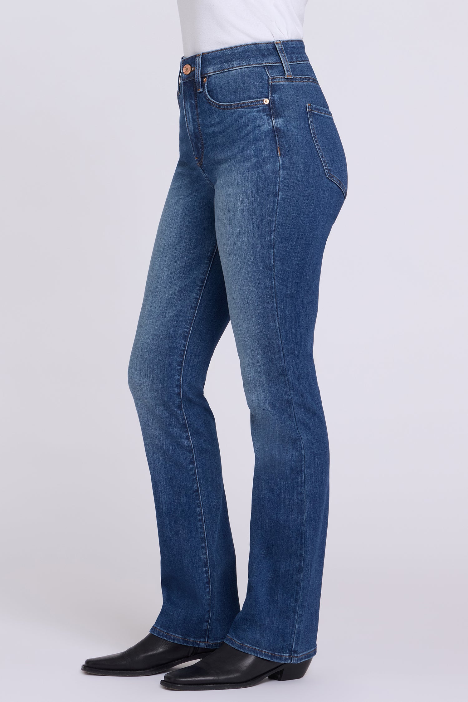 NYDJ Barbara Bootcut Jeans In Sure Stretch® Denim With High Rise - Elm