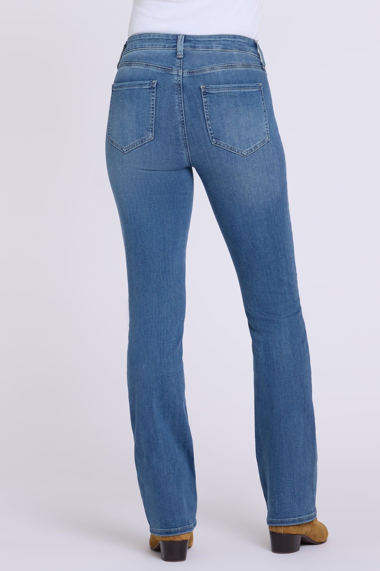 NYDJ Barbara Bootcut Jeans In Sure Stretch® Denim With High Rise - Redwood