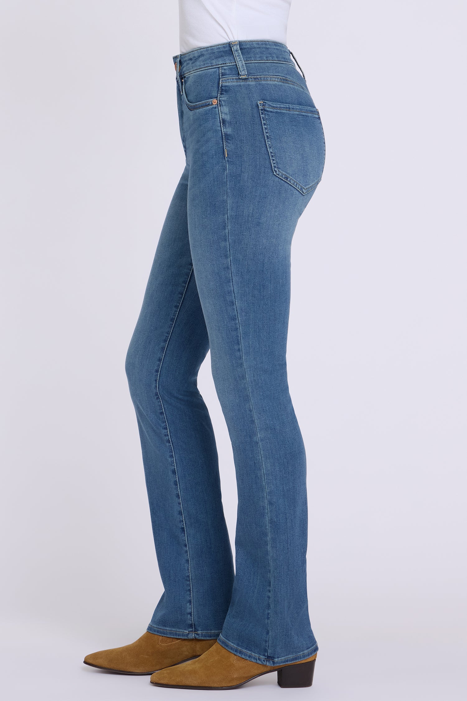 NYDJ Barbara Bootcut Jeans In Sure Stretch® Denim With High Rise - Redwood