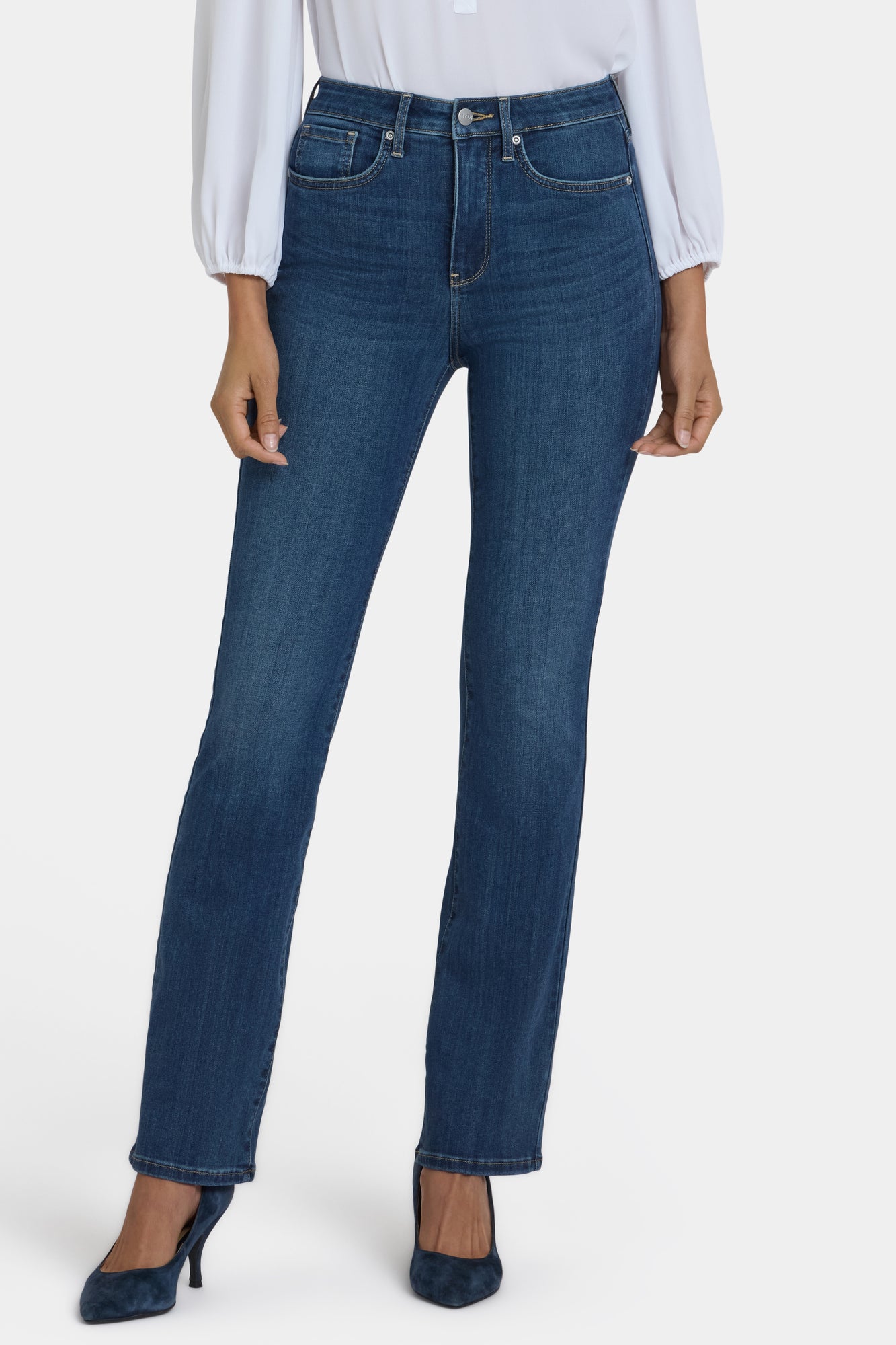 NYDJ Barbara Bootcut Jeans In Sure Stretch® Denim With High Rise - Serendipity