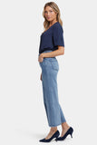 NYDJ Teresa Wide Leg Ankle Jeans In Sure Stretch® Denim With High Rise - Minorca Isle