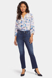 NYDJ Marilyn Straight Ankle Jeans In Sure Stretch® Denim With High Rise And Released Hems - Wonderland