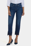 NYDJ Marilyn Straight Ankle Jeans In Sure Stretch® Denim With Embroidered Hems - Wonderland