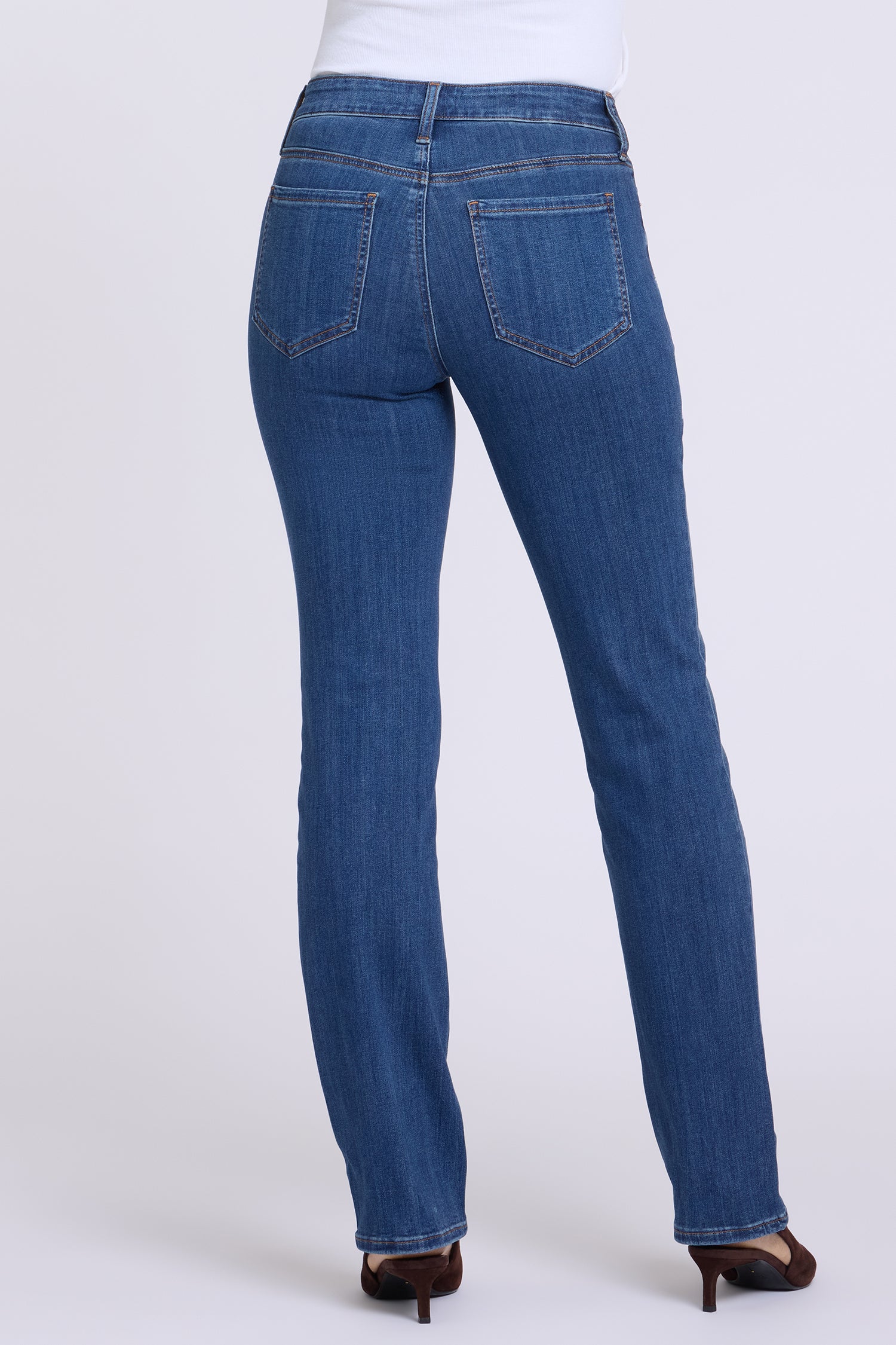 NYDJ Marilyn Straight Jeans In Sure Stretch® Denim - Elm