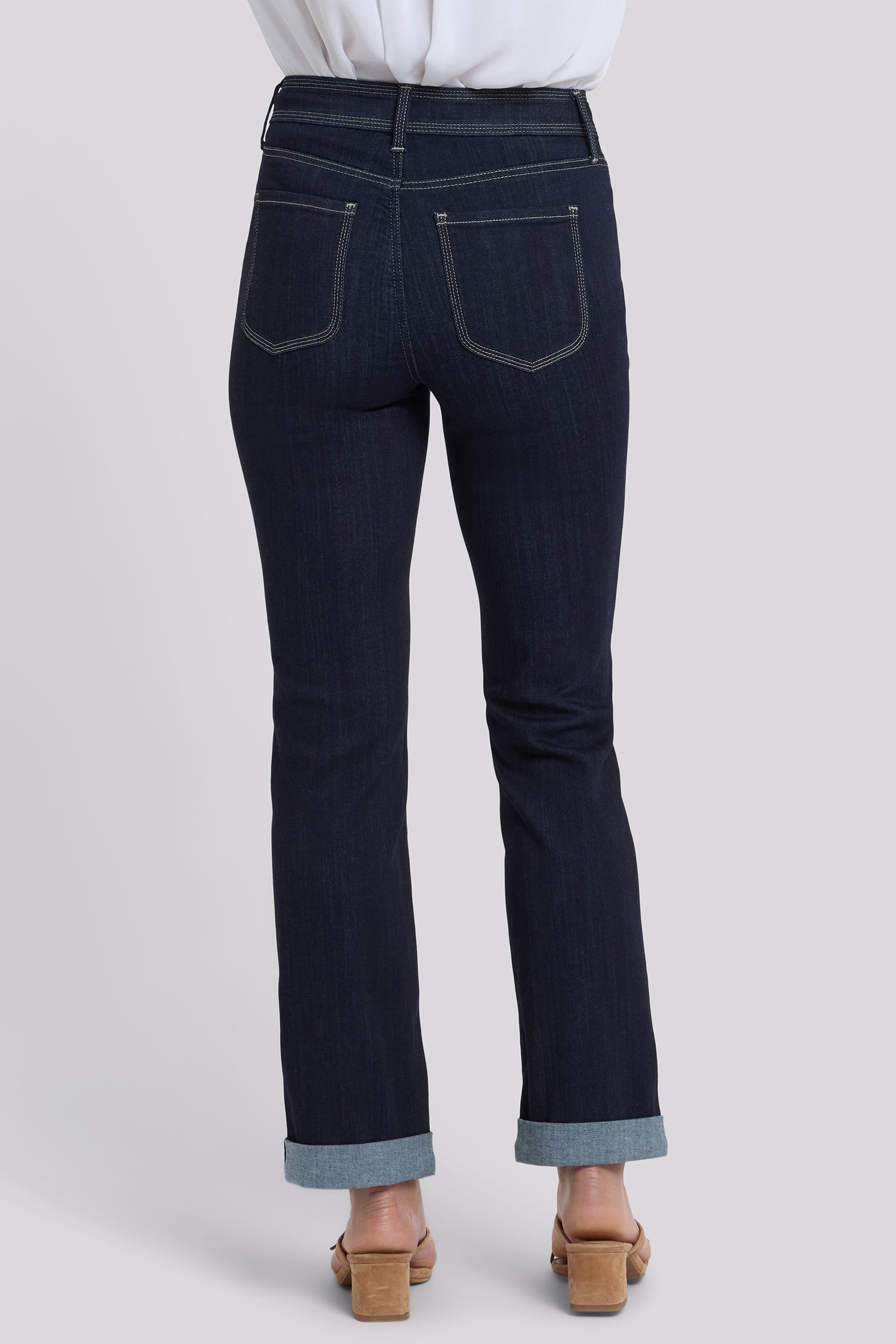 Marilyn Straight Jeans In Sure Stretch® Denim With High Rise And